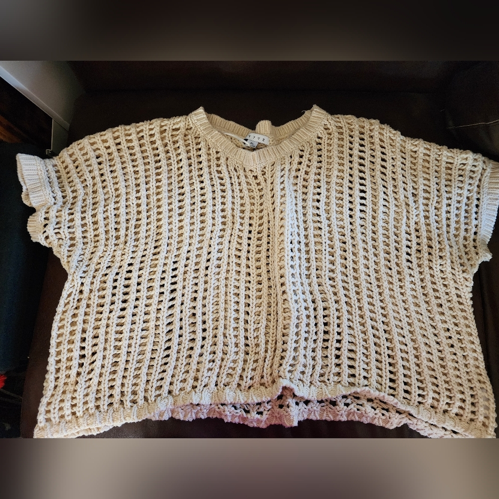 HYFVE Cream Knit Sweater